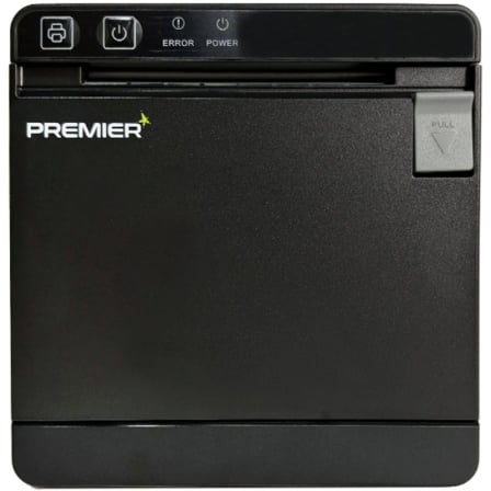 Impresora de Tickets Premier ITP-Front II/ Térmica/ Ancho papel 80mm/ USB-Ethernet/ Negra